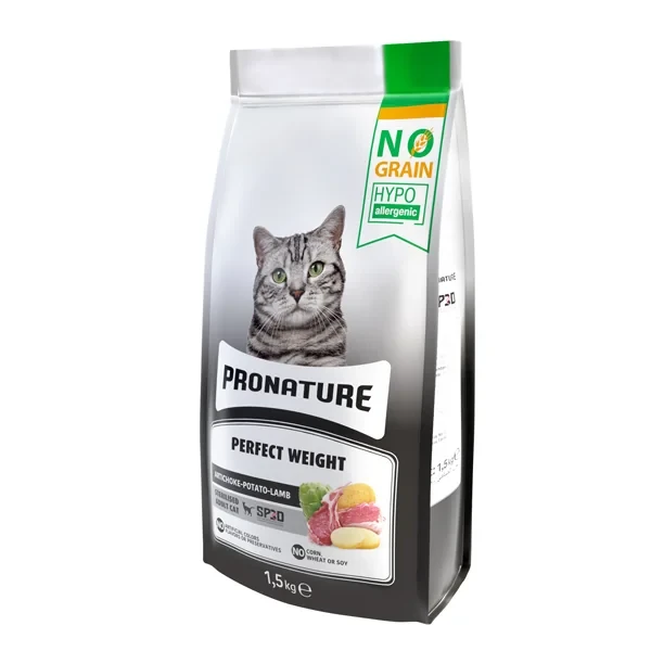 Pronature Sterilised Tahılsız Kuzu Etli Kısırlaştırılmış Yetişkin Kedi Maması 1.5KG