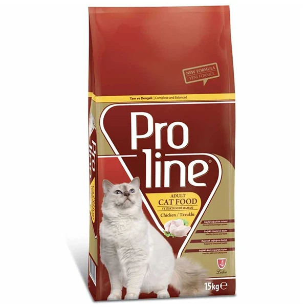 Proline Adult Tavuklu Yetişkin Kedi Maması 15KG