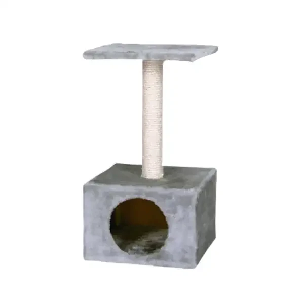 Karlie Ametist Tırmalama Direkli Katlı Kedi Evi